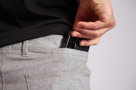 High-Five Tech Shorts - Heather Grey