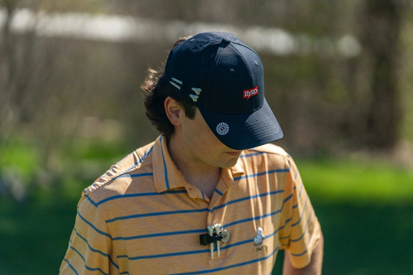 THE BYRD GOLF BASEBALL HAT