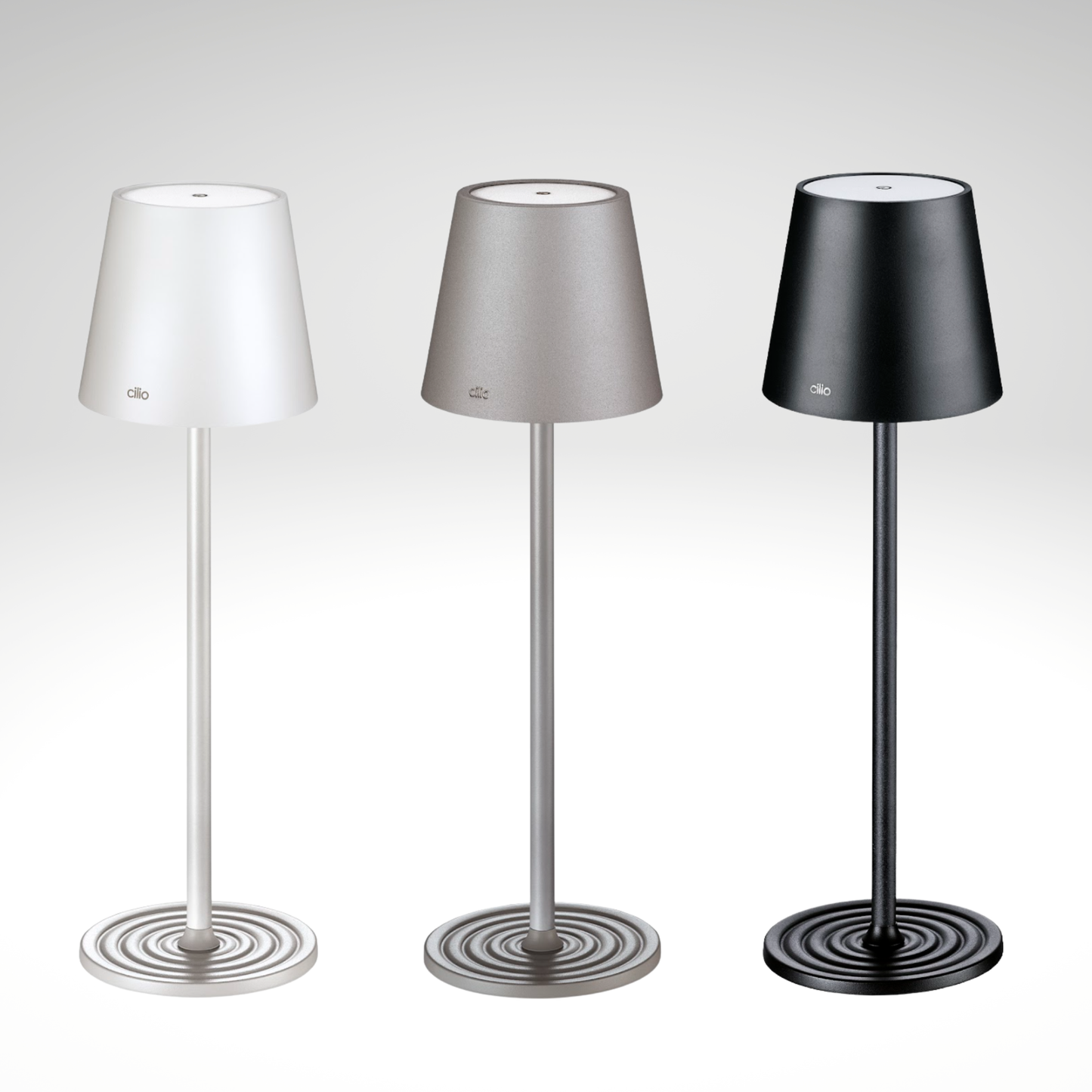 "Sole" LED Table Lamp, 13.75" x 4.25" dia.
