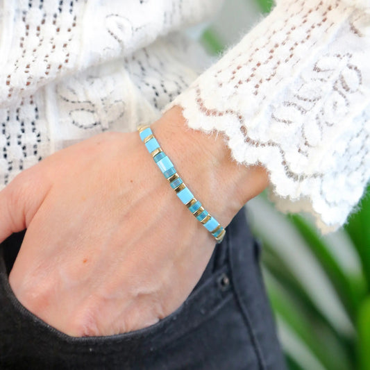 SPLASH - Tila Bead Bracelet | ONE SIZE - X-Large Mack & Rex