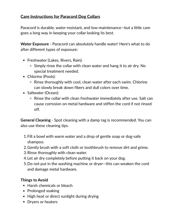 Fishtail Hand Braided Dog Collar in Tan & Cream