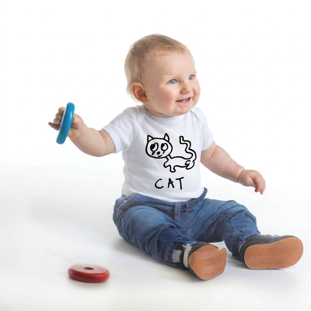 Cat - Baby Onesie