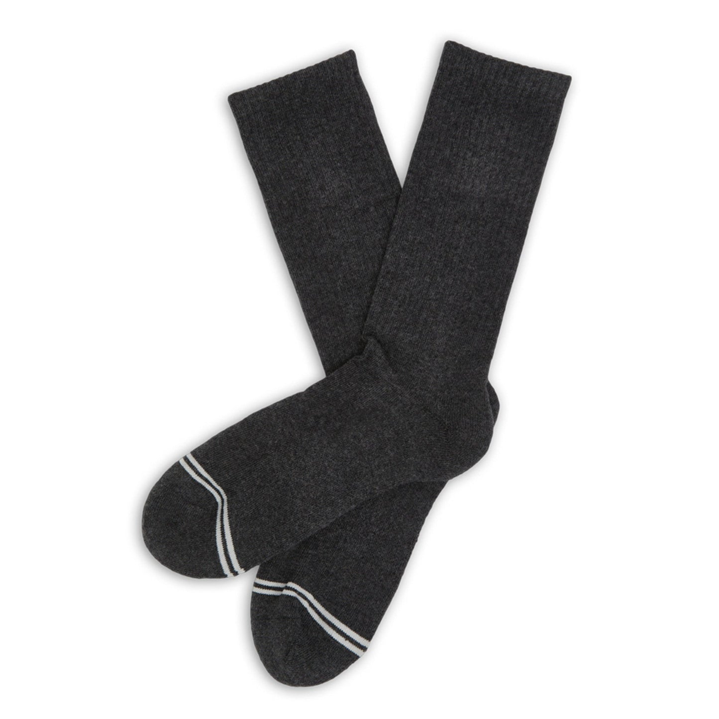 Charcoal Casual Crew Socks