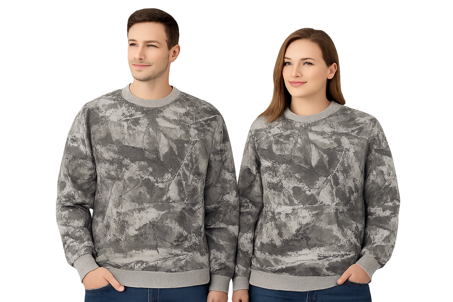 Mashh Gear Camouflage Crew Neck Sweatshirt