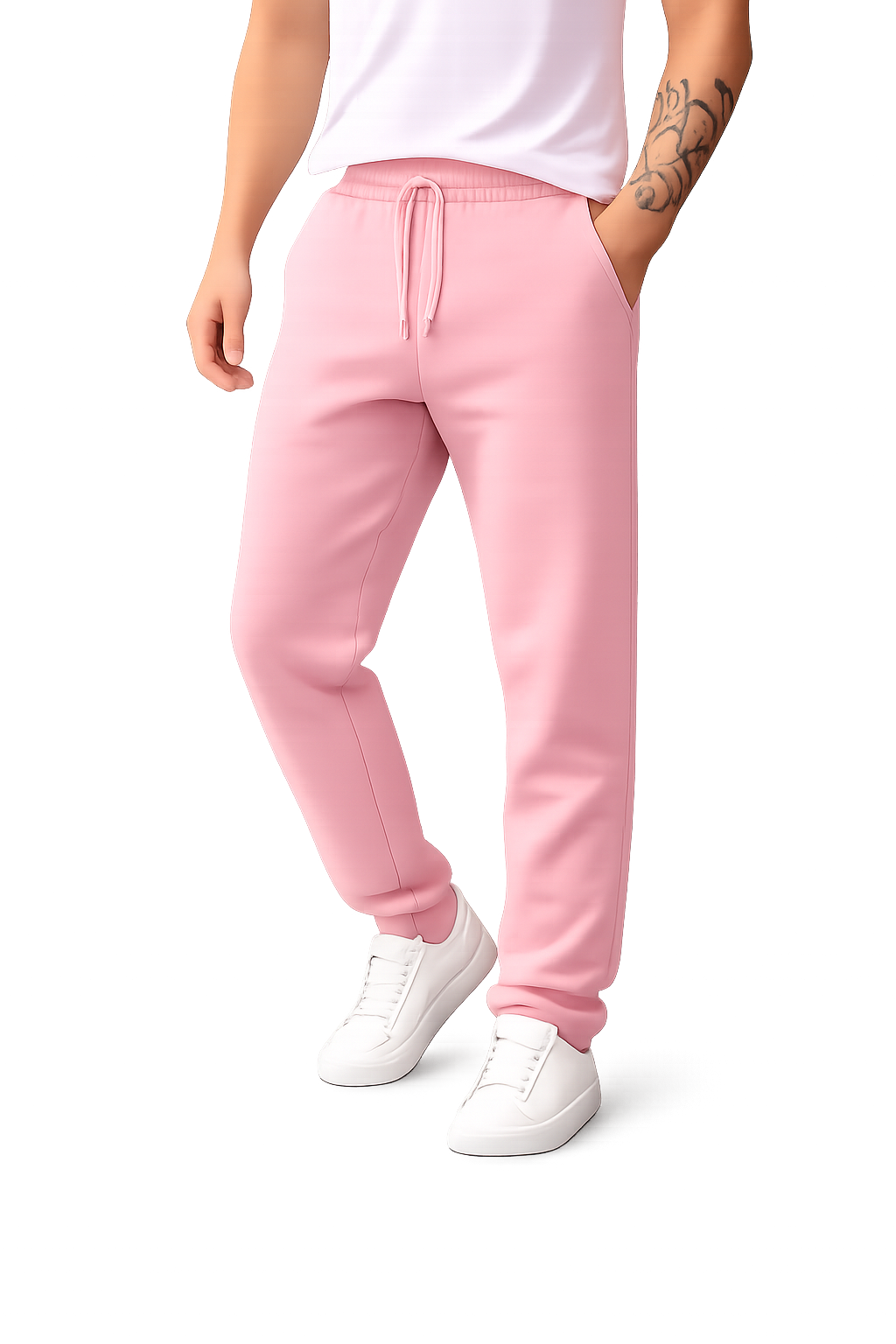 Unisex Soft Cotton-face Jogger Sweatpants