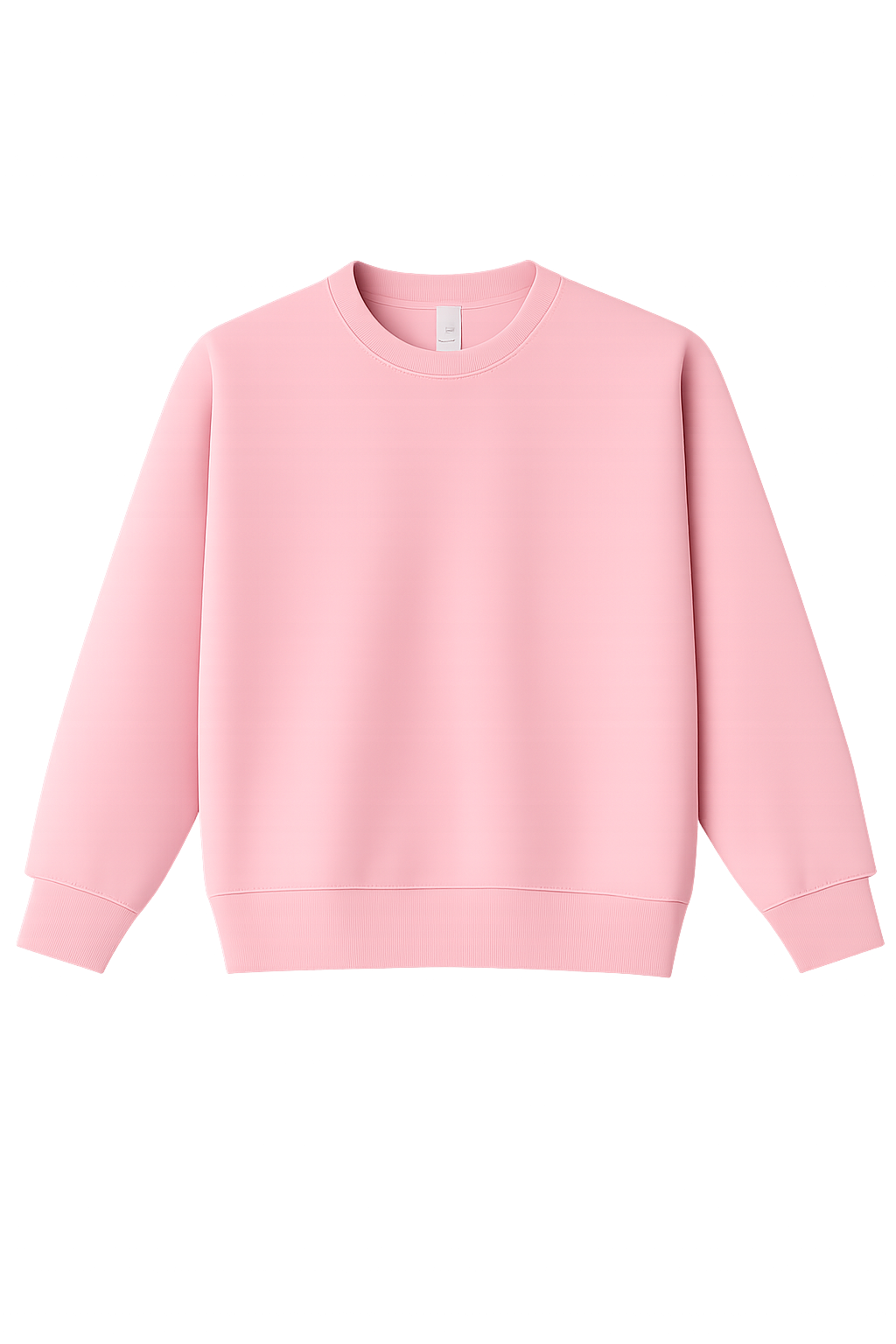 Unisex Cotton-face, Crew Neck Sweatshirt
