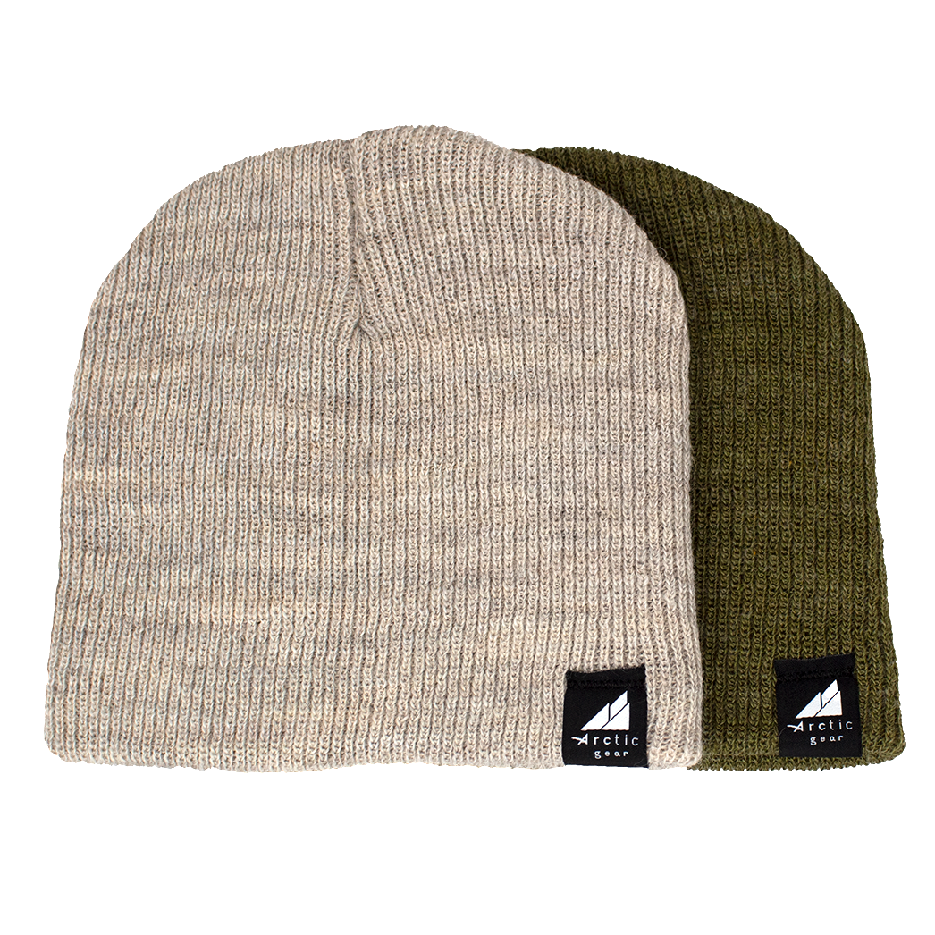 Child Acrylic/Wool Beanie Multipack