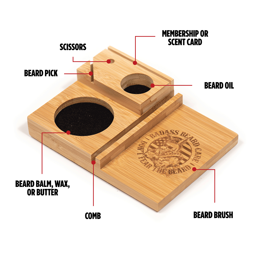 Badass Product Caddy Badass Beard Care