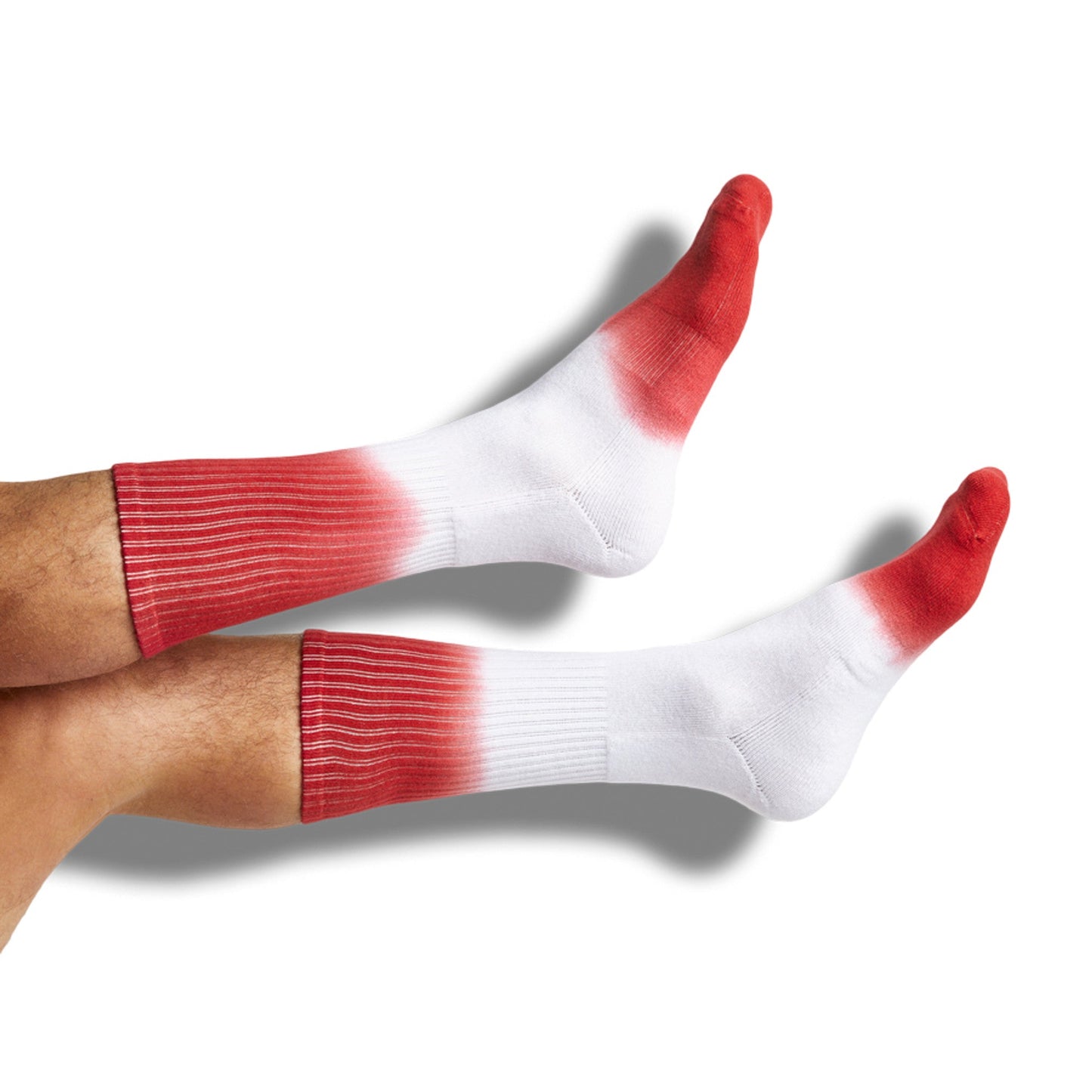 Crimson / White Mixed Socks 4 Pack -B