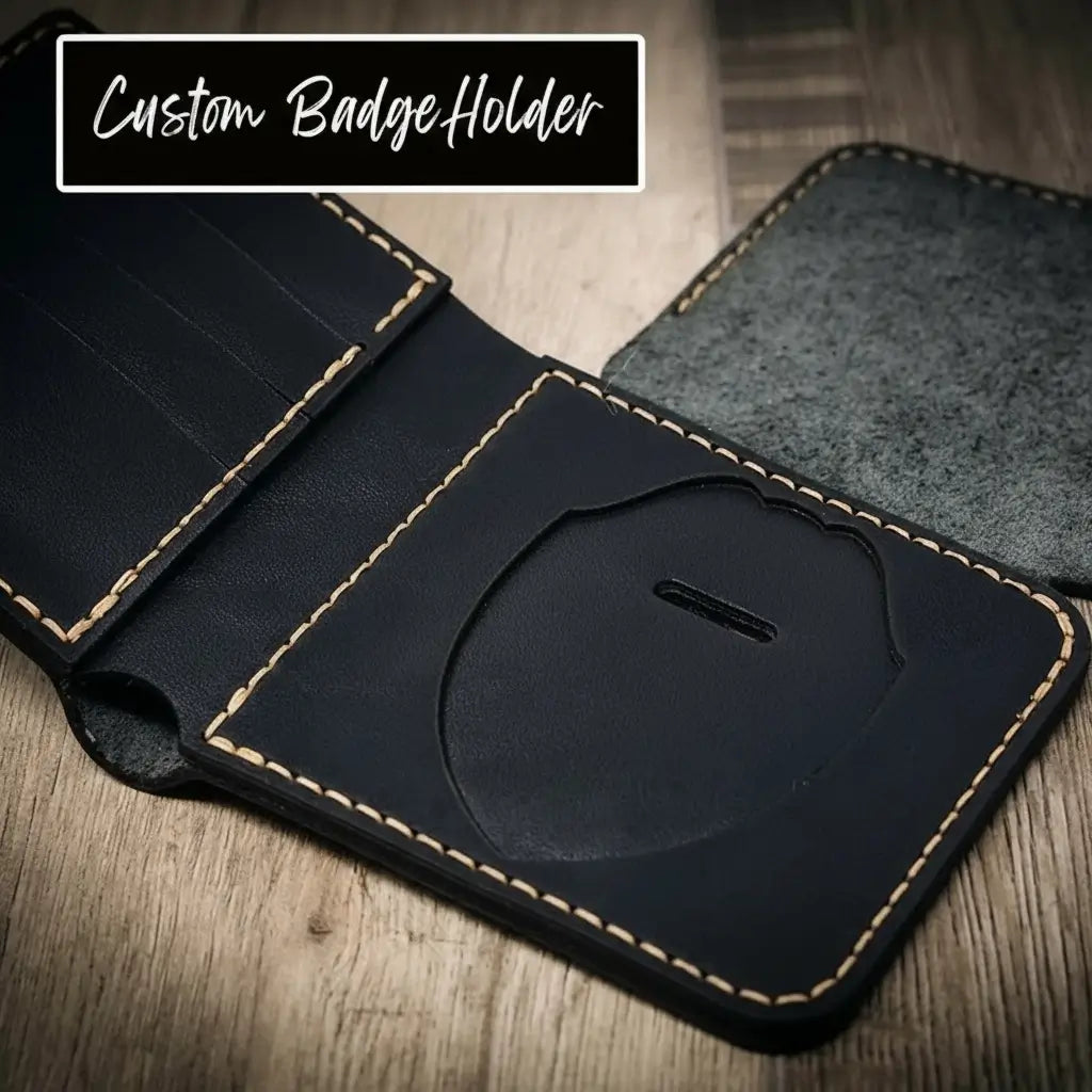 Badge Bifold Wallet - Walnut Brown