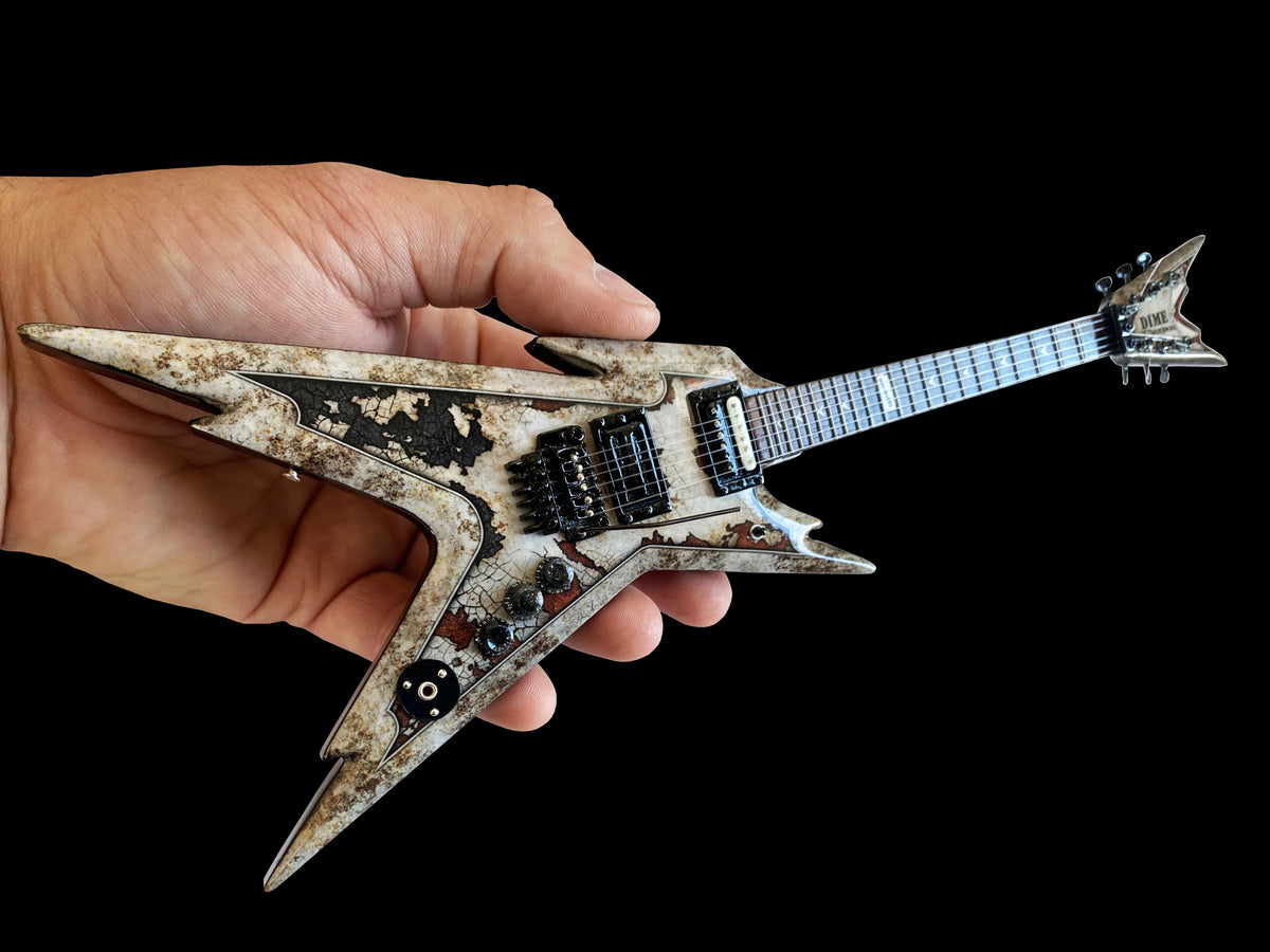 Rust Razer Back Dean Dimebag Rust Razorback Mini Guitar - Officially Licensed – Engineered