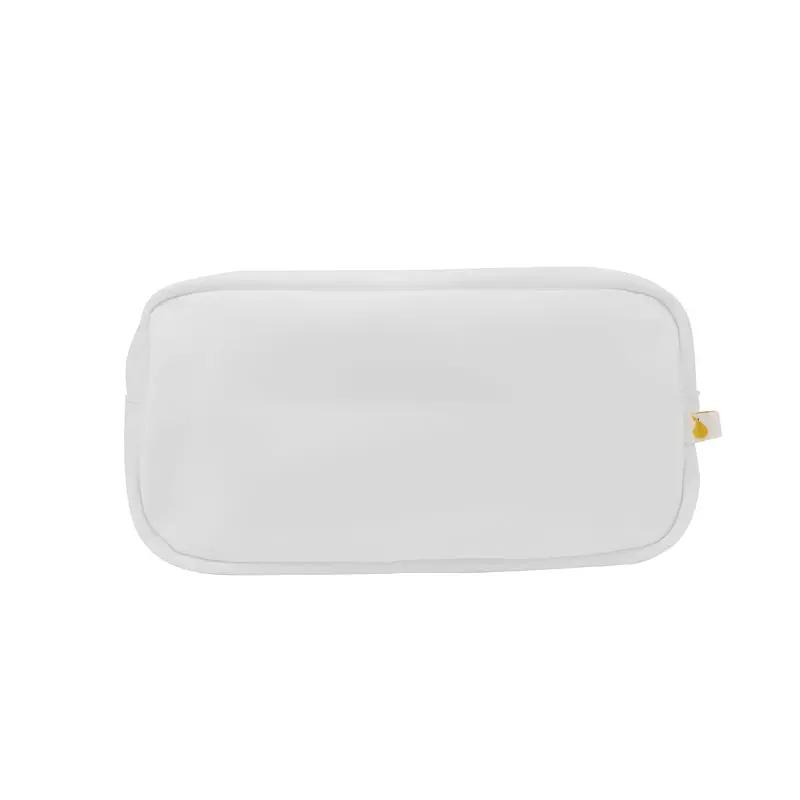 Travel Cosmetic Pouch Large Pouch - Customizable Patches - Travel Cosmetic Bag