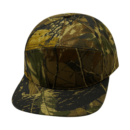 Blank - 7 Panel - Rust Tree Camo (Unisex) - Fabric Back