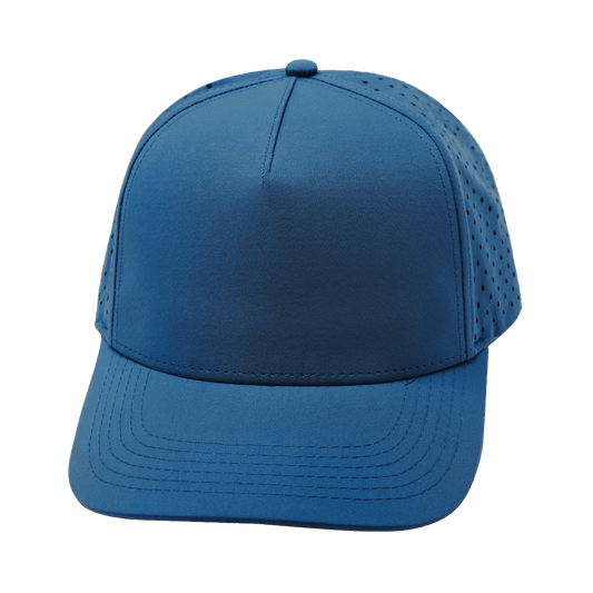 Blank - 5 Panel - Structured - Light Blue (Unisex) - Laser Mesh