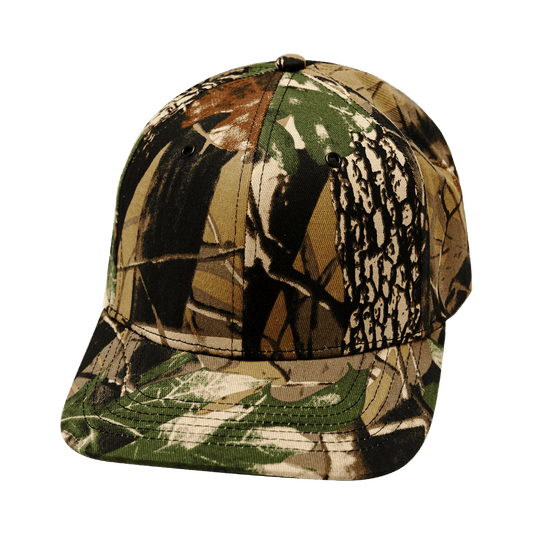 Blank - 6 Panel - Tan Tree Camo (Unisex) - Fabric Back