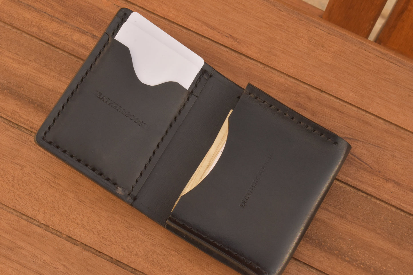 Card gusset wallet