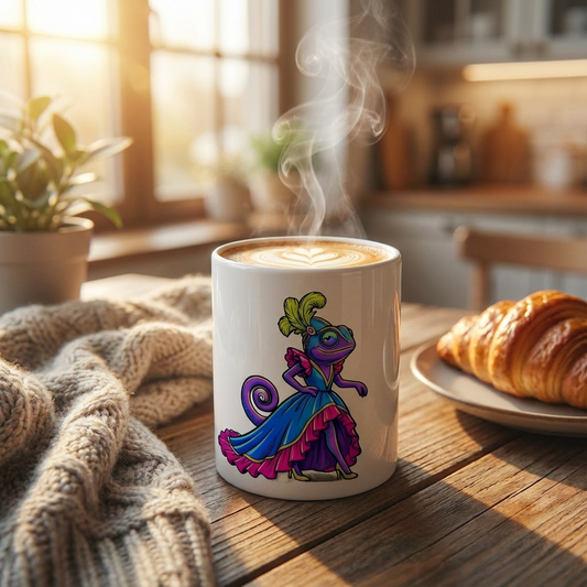 Drag Brunch Chameleons - Runway Ready Reptile - 15oz Mug