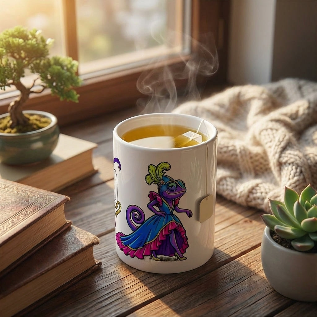 Drag Brunch Chameleons - Runway Ready Reptile - 15oz Mug