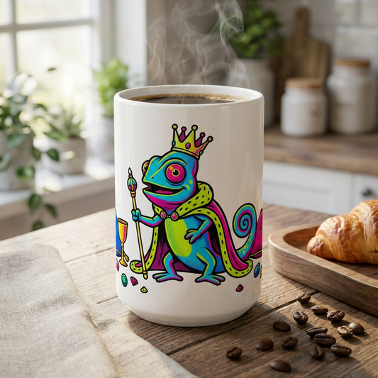 Drag Brunch Chameleons - The Chameleon's Crown - 15oz Mug