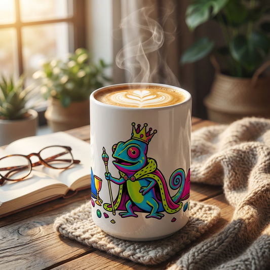 Drag Brunch Chameleons - The Chameleon's Crown - 15oz Mug