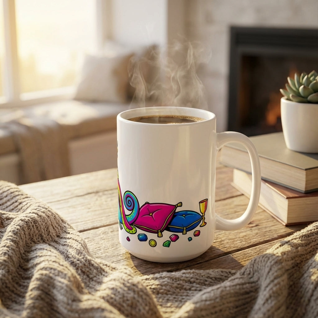 Drag Brunch Chameleons - The Chameleon's Crown - 15oz Mug