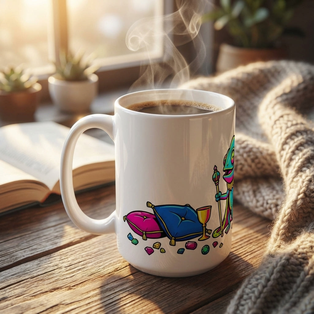 Drag Brunch Chameleons - The Chameleon's Crown - 15oz Mug