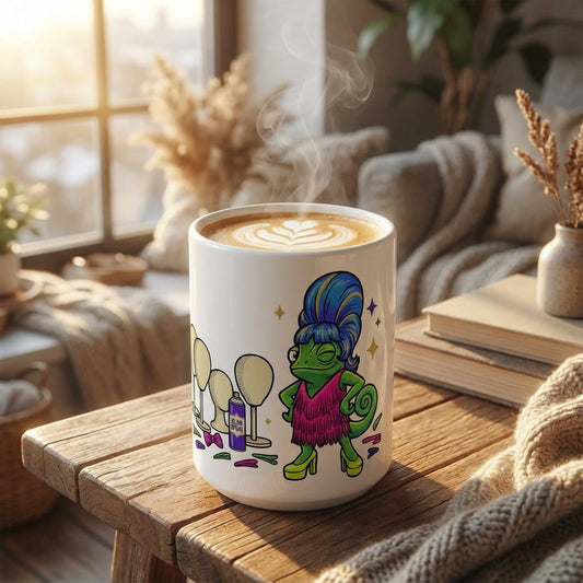 Drag Brunch Chameleons - Wig Snatcher - 15oz Mug