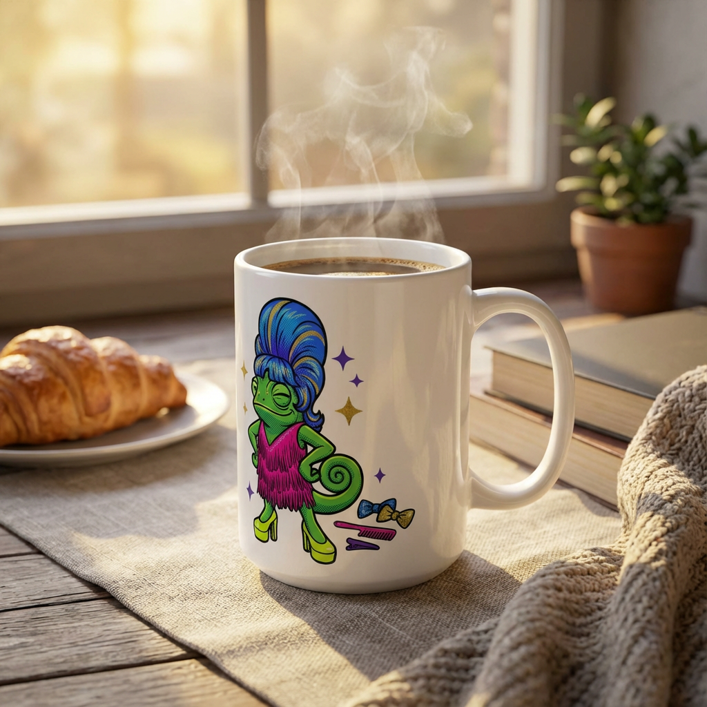 Drag Brunch Chameleons - Wig Snatcher - 15oz Mug