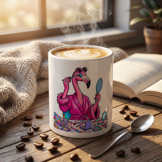 Drag Brunch Flamingos - Contour Queen - 15oz Mug