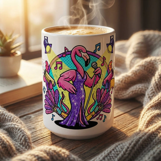 Drag Brunch Flamingos - Sequined Dreams - 15oz Mug