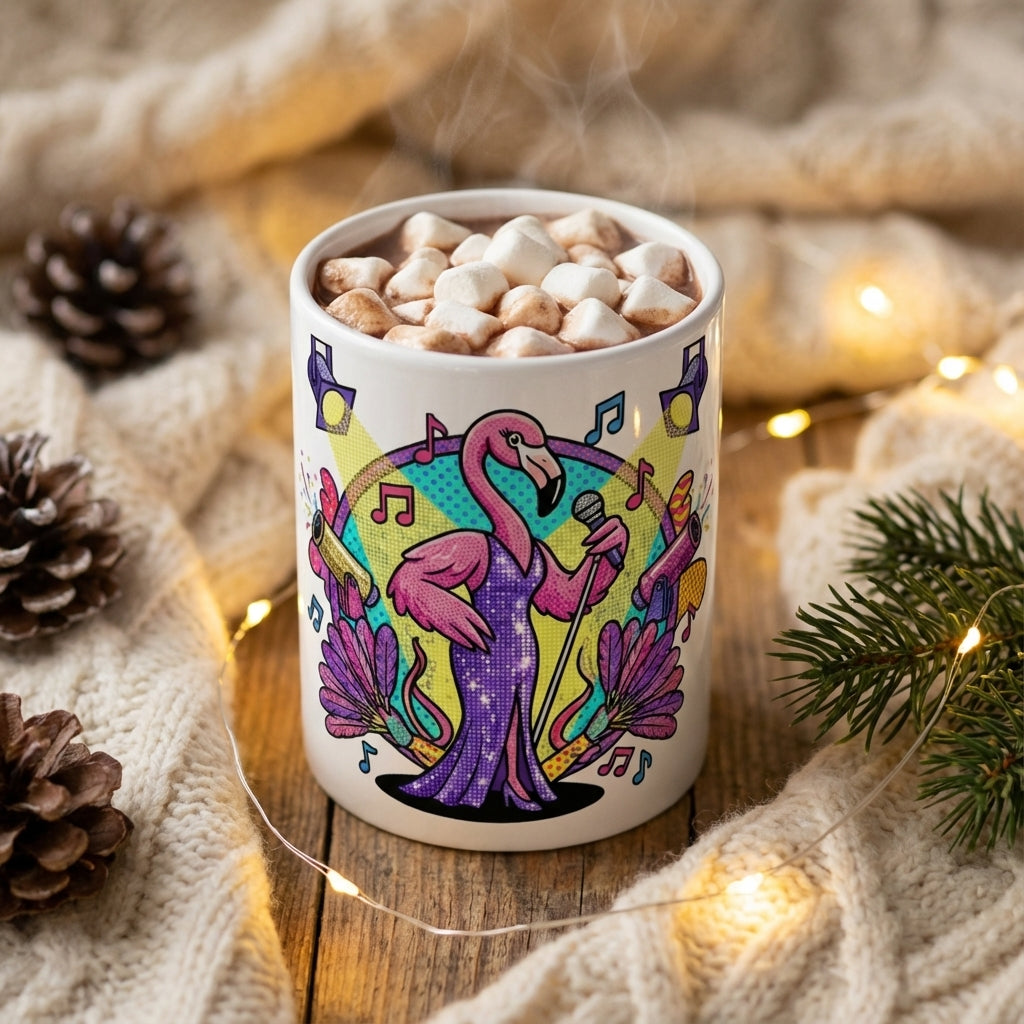 Drag Brunch Flamingos - Sequined Dreams - 15oz Mug