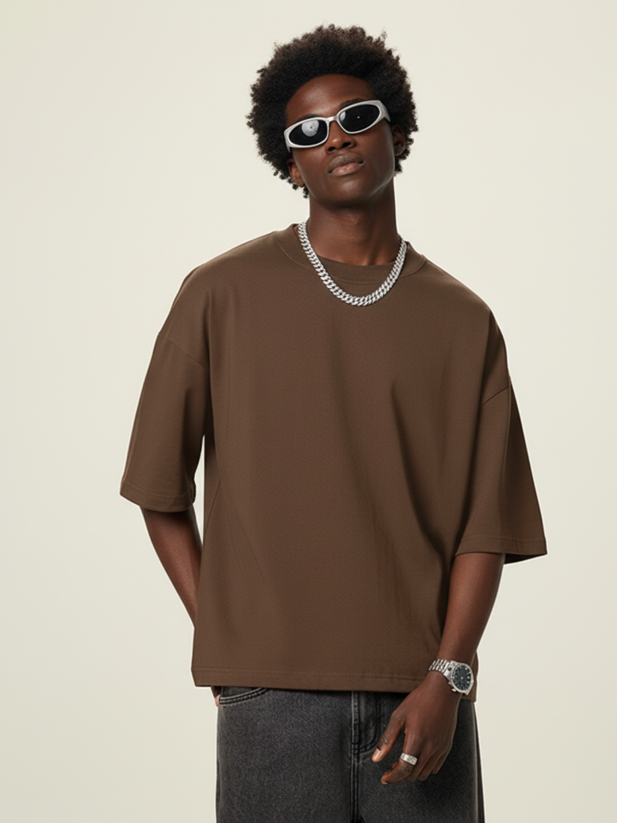 Aero Boxy Crop Tee