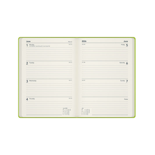 Affirmation - A5 Week-To-View - Diary - 2026 Calendar Year Planner
