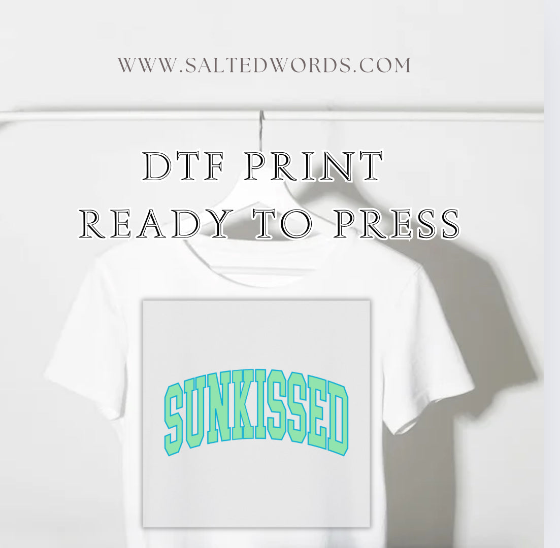 Sunkissed DTF Transfer