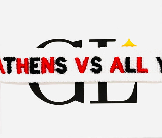 Athens Vs All Y'All Team Tassel Bracelet