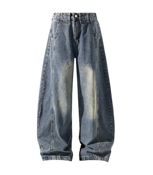 BAGGY SANDWASH DENIM