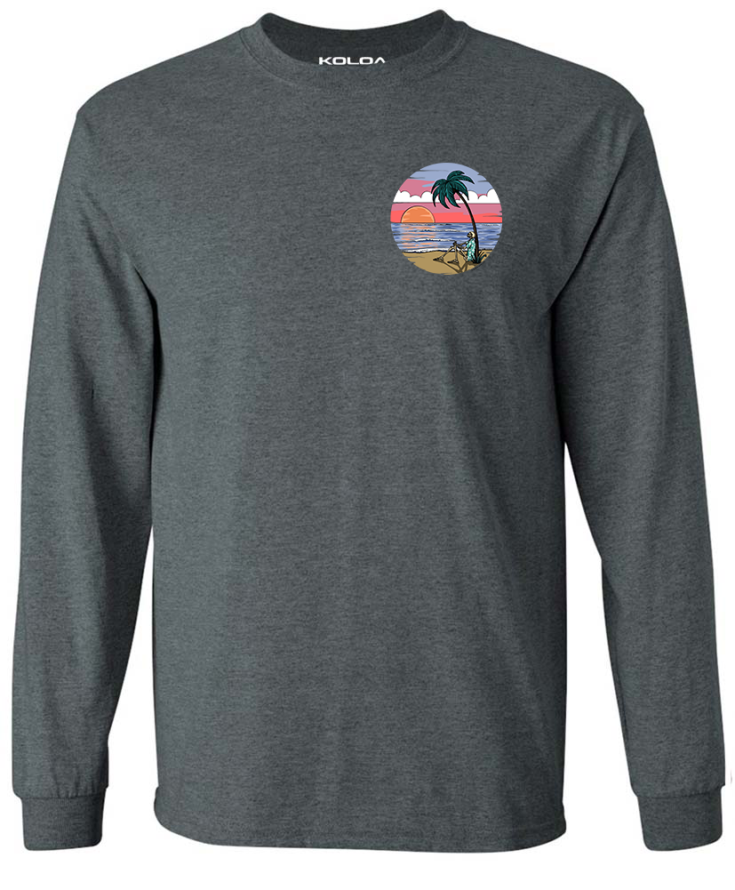 Koloa Skeleton Palm Long Sleeve T-Shirt