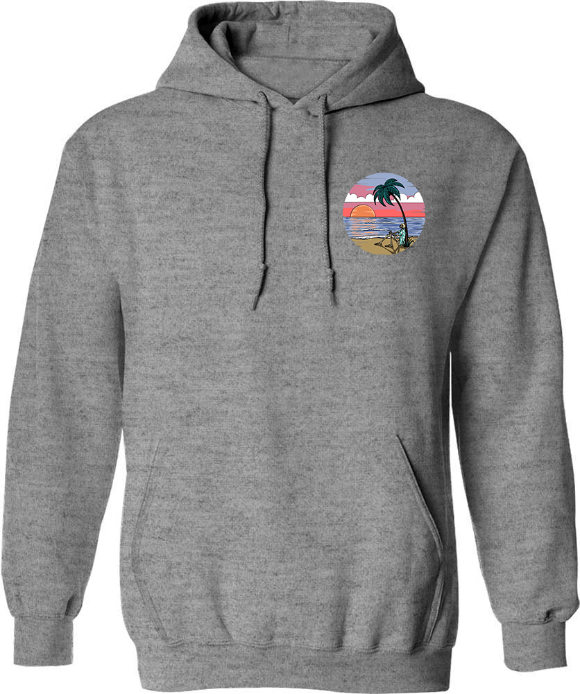 Koloa Skeleton Palm Hoodie