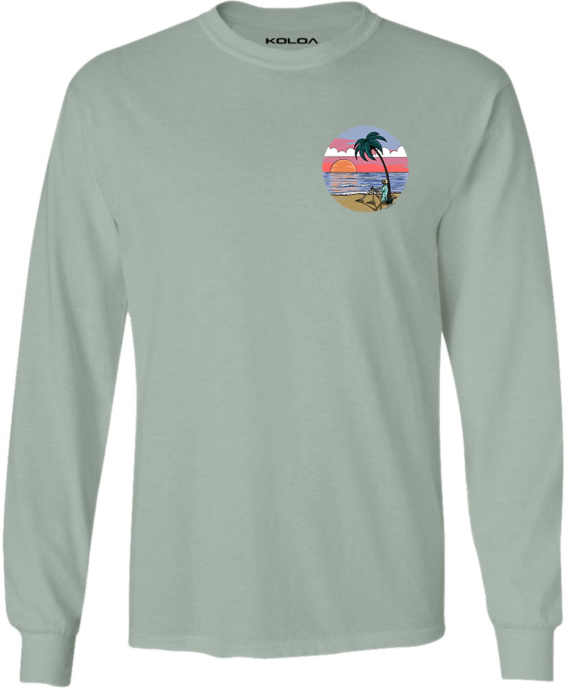 Koloa Skeleton Palm Long Sleeve T-Shirt