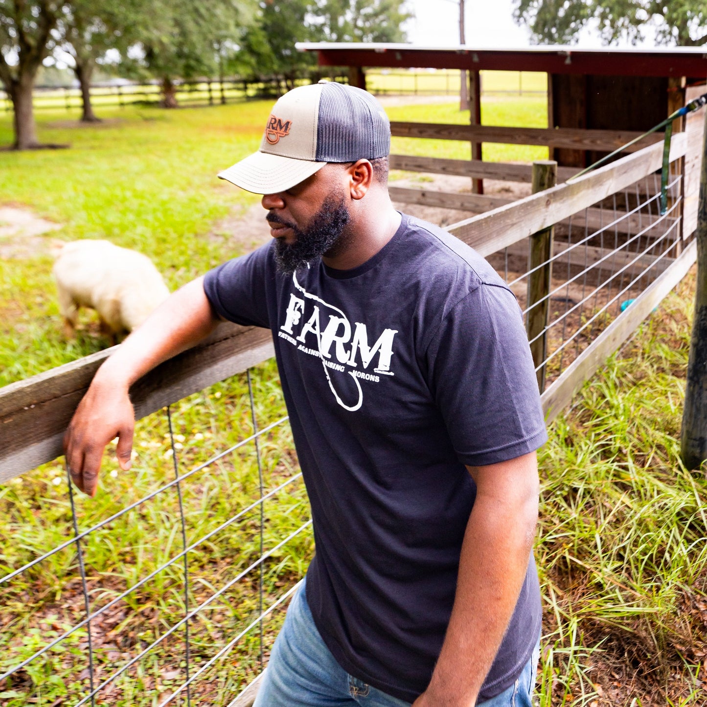 FARM Logo Tee - Black