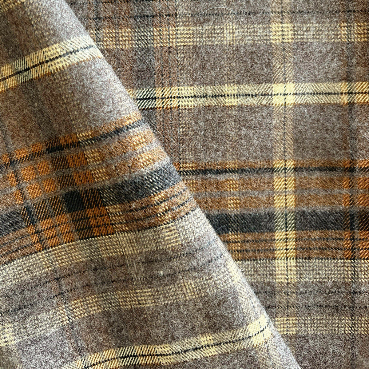 Women's Highland Tech Flannel - Heather Brown/Tan
