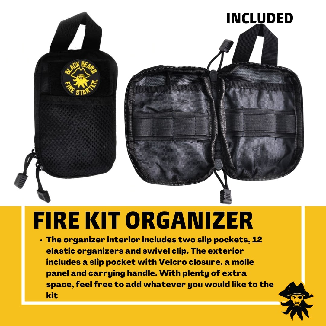Black Beard Fire Plug Kit | Fire Starter Kit Black Beard Fire Starters