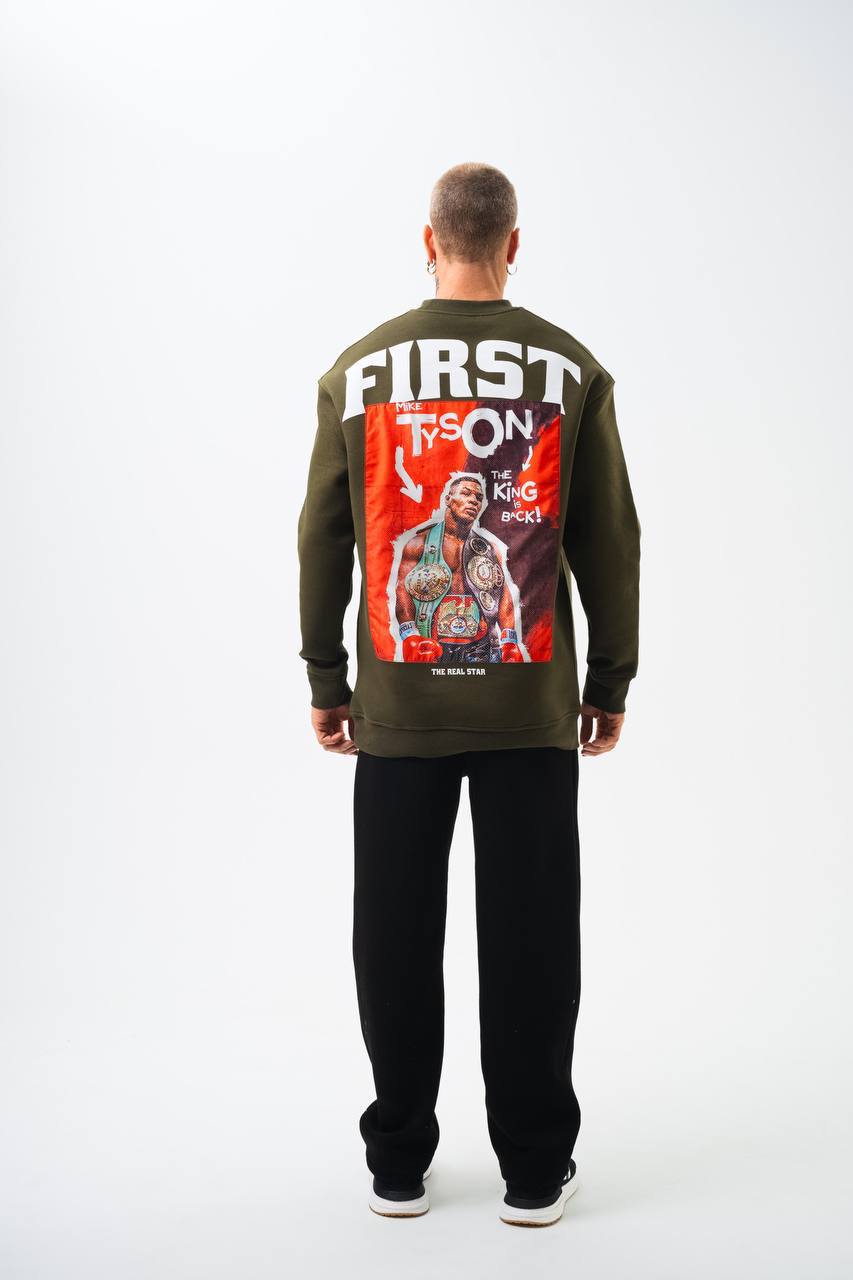 First' Mike Tyson Oversized Sweatshirt: The King is Back!