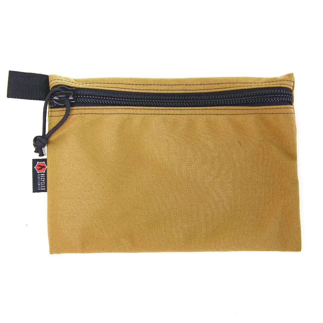 Flat Zippered Gear Pouch - Large