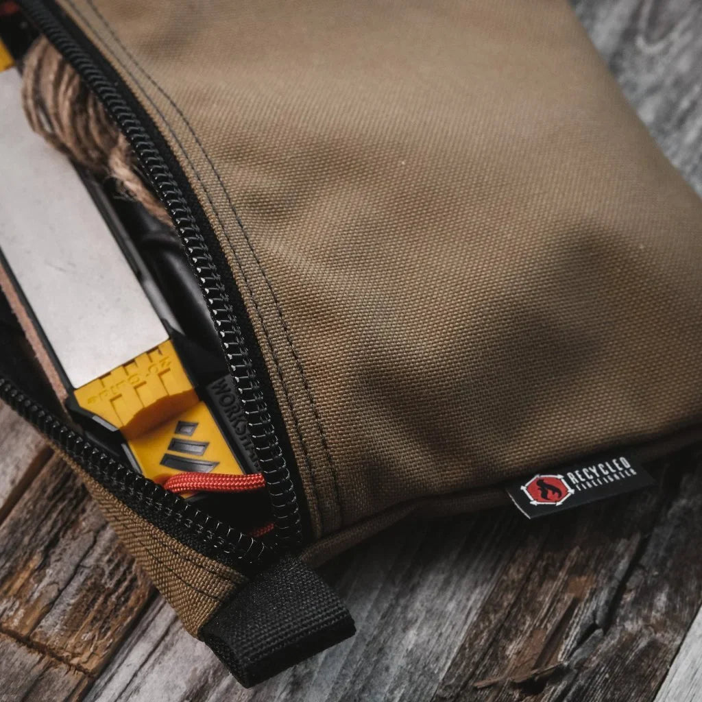 Flat Zippered Gear Pouch - Large