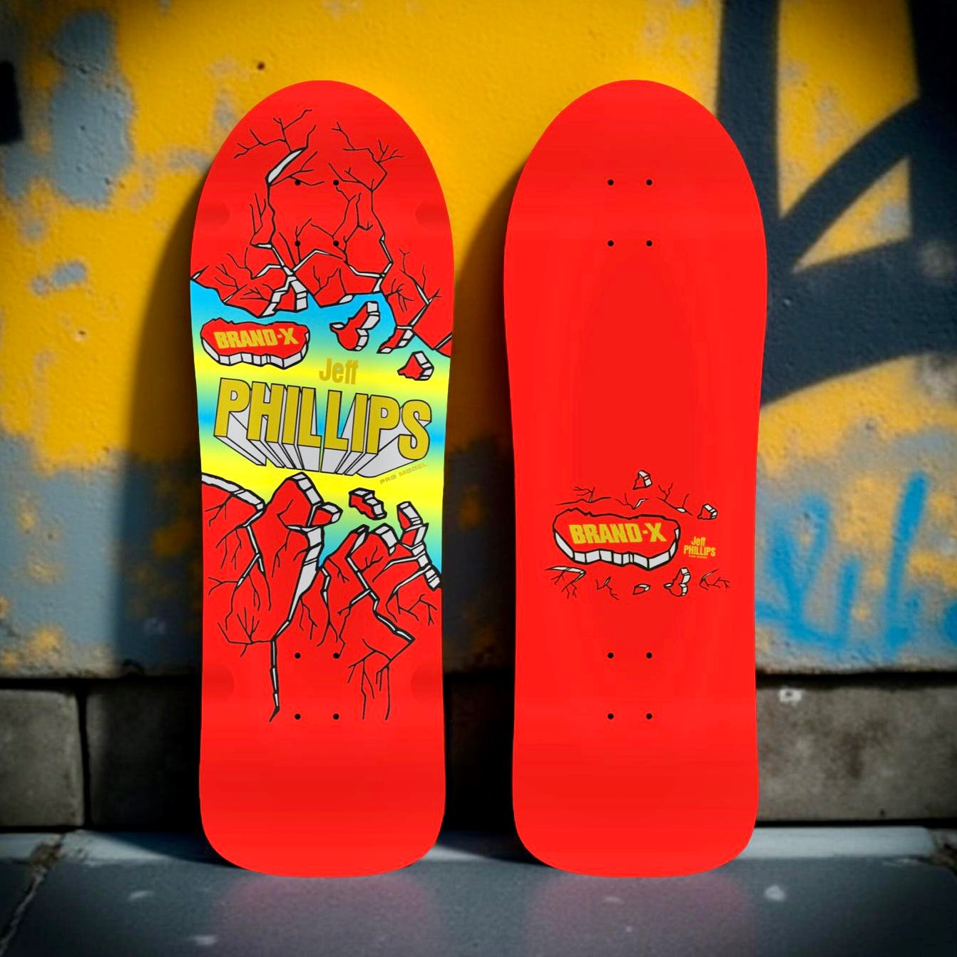 Jeff Phillips BREAKOUT Limited Edition Series, HAND PAINTED Deck (PRE-ORDER, JUNE)