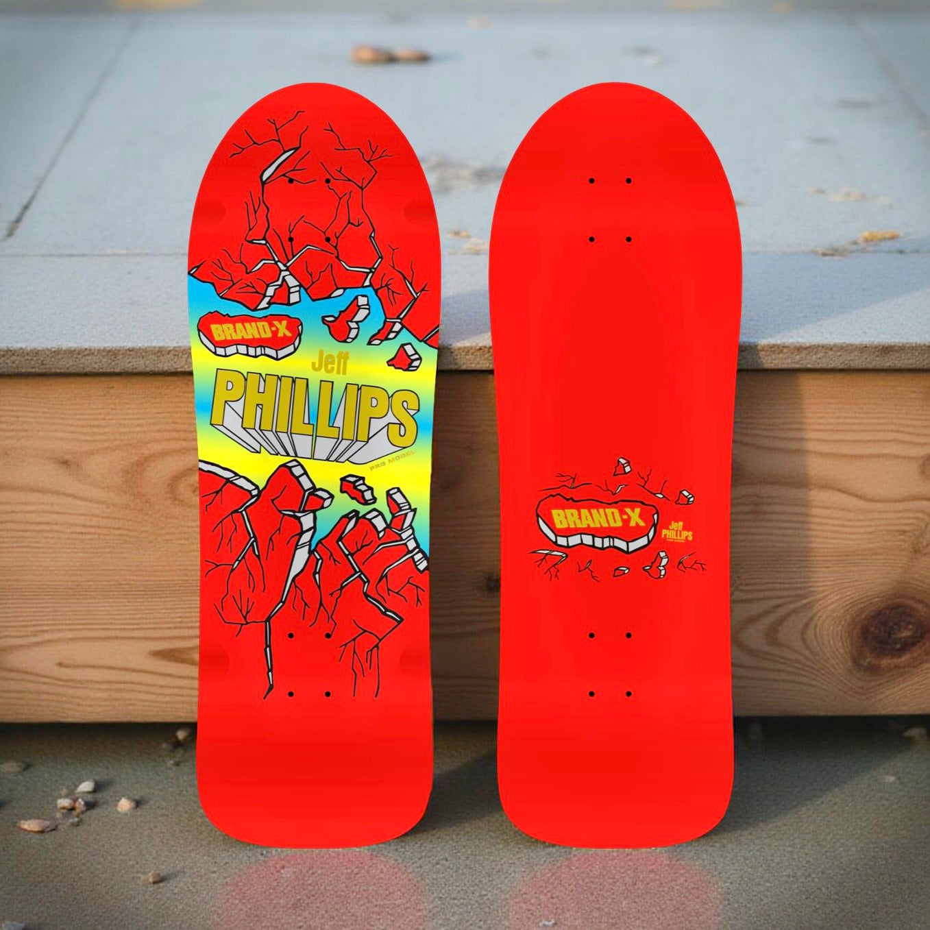 Jeff Phillips BREAKOUT Limited Edition Series, HAND PAINTED Deck (PRE-ORDER, JUNE)