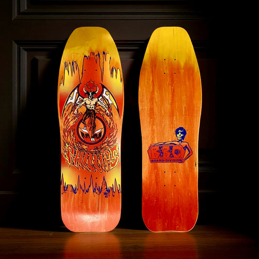 Jeff Phillips DevilMan DOUBLE-FADE Limited Edition, HAND-PAINTED BBC Deck (1 of 14)