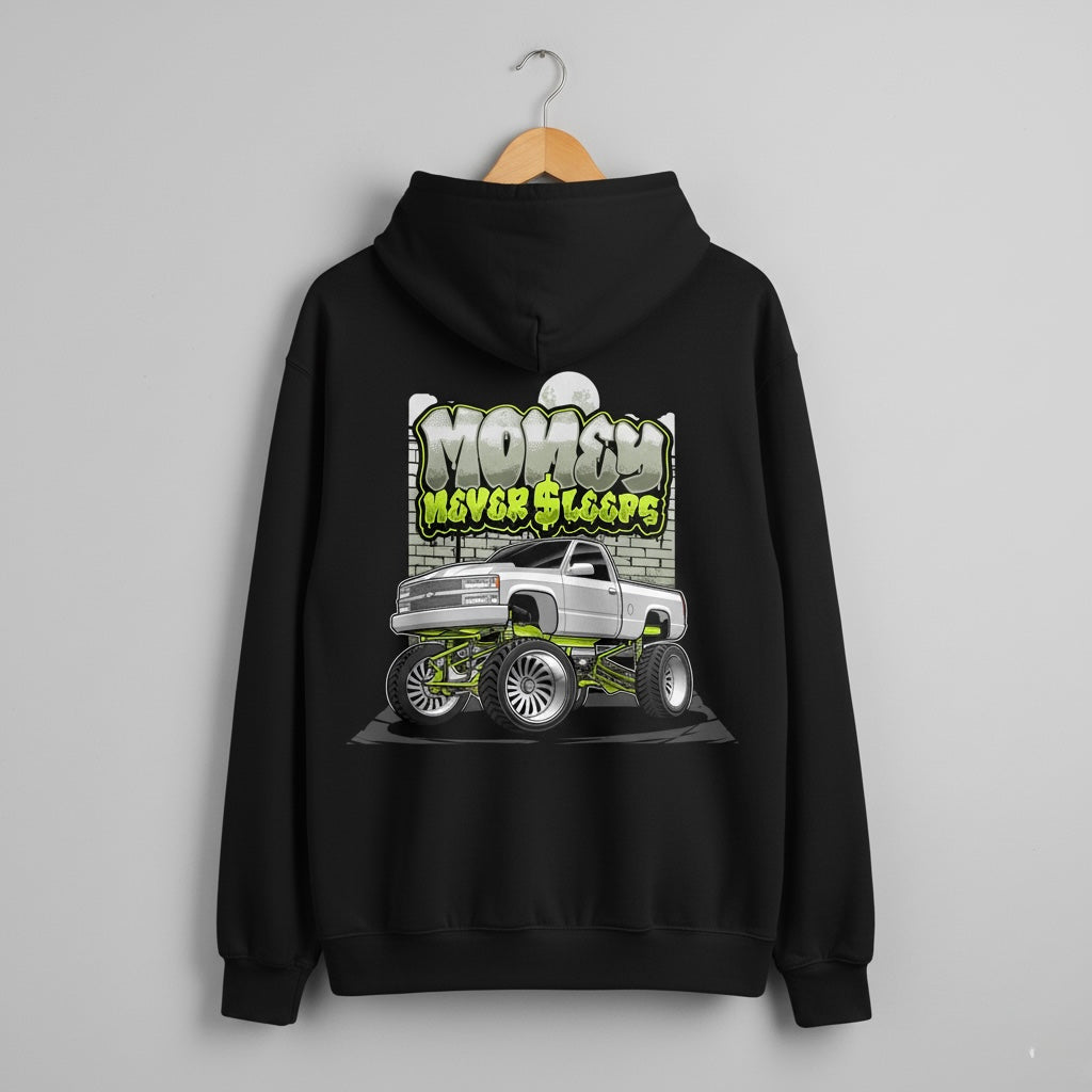 Money Never Sleeps Hoodie
