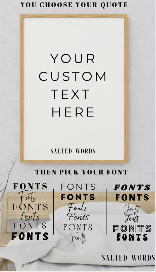 Personalized Wood Signs / Custom Quote Sign For Home / Personalized Wood Sign / Custom Wall Decor / Custom Wall Art / Custom Wooden Sign /